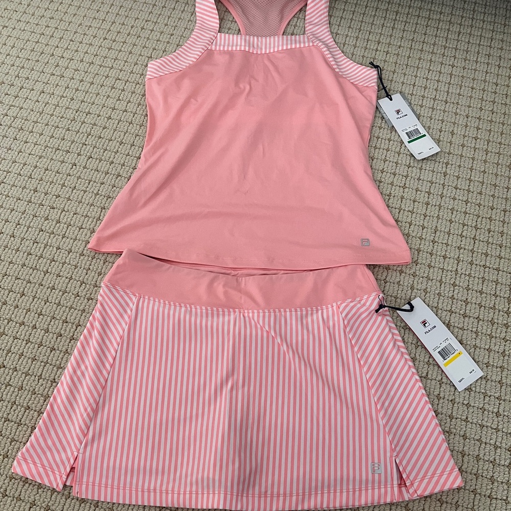 Pink Fila Athletic Skirt